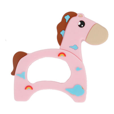 Food Grade Safe Silicone Baby Teether Ramah Lingkungan Untuk Balita