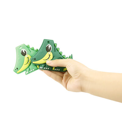 Food Grade Silicone Baby Toy Teether Pola Kartun Untuk Tumbuh Gigi yang Menenangkan