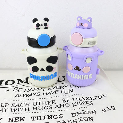 Botol Termos Hewan Stainless Steel 550ml Dengan Penutup Silikon