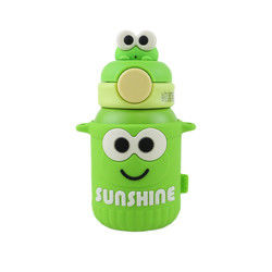Cangkir Termos Stainless Steel 550ml Dengan Penutup Silikon Food Grade