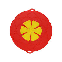 Tutup Panci Food Grade Silicone Reusable Dengan Double Hangs Untuk Memasak