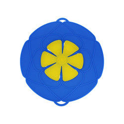 Tutup Panci Food Grade Silicone Reusable Dengan Double Hangs Untuk Memasak
