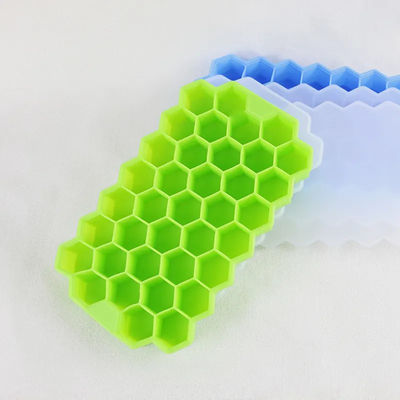 Food Grade Ice Cube Silicone Cetakan Baki Bentuk Sarang Lebah BPA Gratis 37 Sel