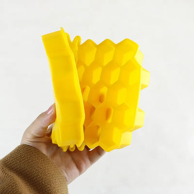 Food Grade Ice Cube Silicone Cetakan Baki Bentuk Sarang Lebah BPA Gratis 37 Sel