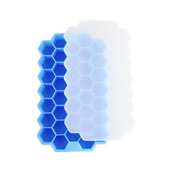 Food Grade Ice Cube Silicone Cetakan Baki Bentuk Sarang Lebah BPA Gratis 37 Sel