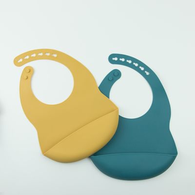 Balita Feeding Silicone Baby Bib Bebas BPA Soft With Food Catcher