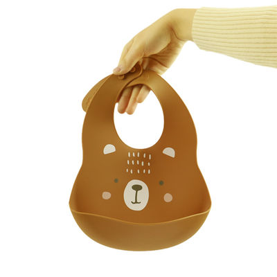 Cacoon Cat Fox Printed Silicone Food Catcher Oto Untuk Sarapan Balita