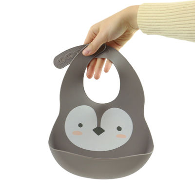 Cacoon Cat Fox Printed Silicone Food Catcher Oto Untuk Sarapan Balita