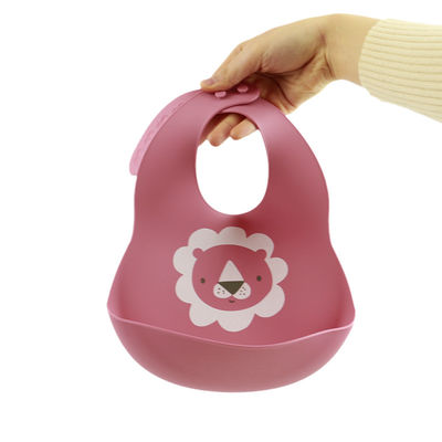 Cacoon Cat Fox Printed Silicone Food Catcher Oto Untuk Sarapan Balita