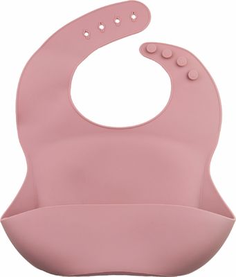 Logo Kustom Bib Bayi Silikon, Bib Makan Tahan Air Untuk Anak Perempuan Anak Laki-Laki