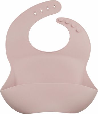 Adjustable Silicone Catcher Bib Safe Soft For Baby Kids Feeding