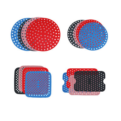 Food Grade Silicone Air Fryer Baking Mat Anti Lengket Multi Warna