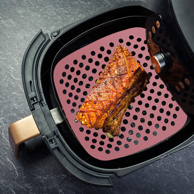 Food Grade Silicone Air Fryer Baking Mat Anti Lengket Multi Warna