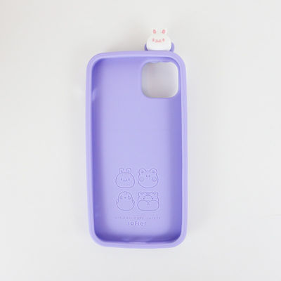 Bahan Food Grade Custom Made Silicone Phone Case Untuk Ponsel OEM ODM