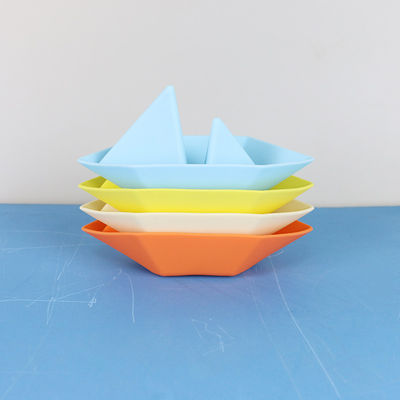 Floating Bath Silicone Boat Set Mainan Air Bpa Free Food Grade