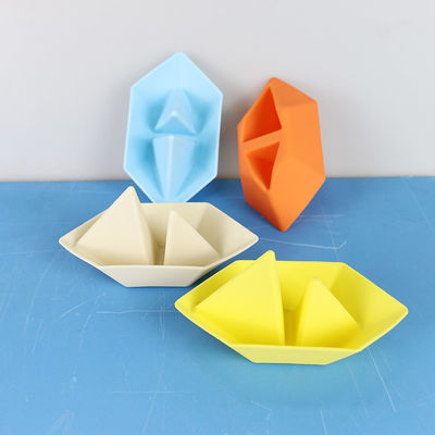 Floating Bath Silicone Boat Set Mainan Air Bpa Free Food Grade