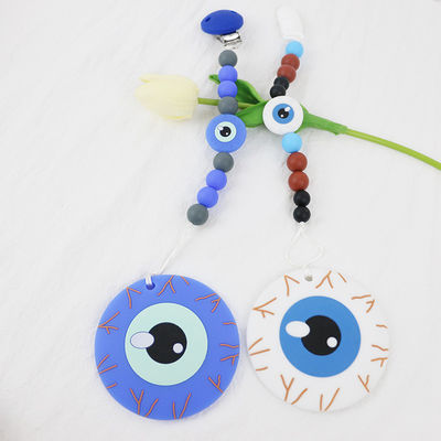 Silicone Teether Lembut Dan Fleksibel untuk Bayi 0-36 Bulan DIY gantungan kunci silikon teether untuk halloween