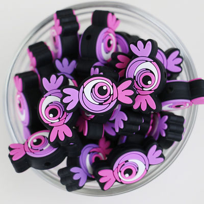 Manik-manik fokus Halloween kustom Bebas BPA Manik-manik DIY tidak beracun untuk Semua Orang