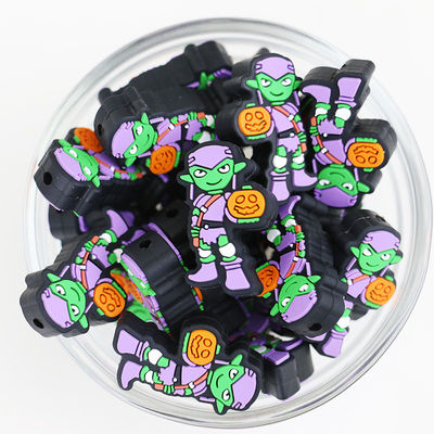 Manik-manik fokus Halloween kustom Bebas BPA Manik-manik DIY tidak beracun untuk Semua Orang