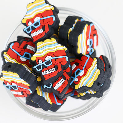 Pabrik Dongguan kustom 100% Focals Silikon Halloween Aman untuk Semua Orang