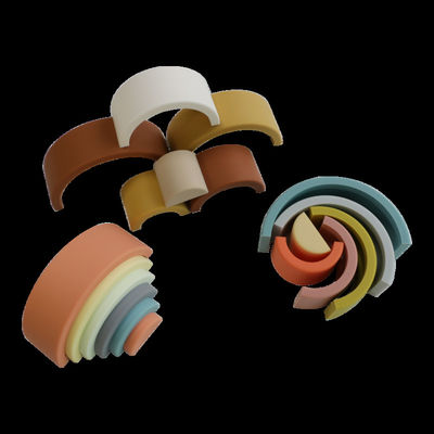 Puzzle Jigsaw Silicone Non-Toksik Yang Menghibur Dan Menggugah Mental Ketahanan Tinggi