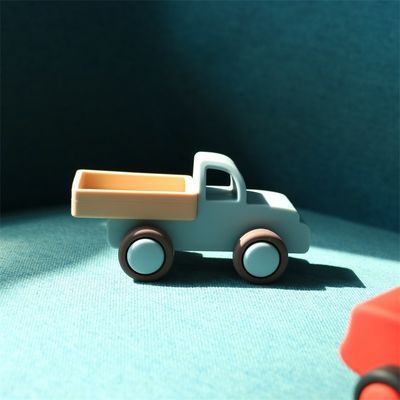 Berkualitas Bayi Silikon Mobil Mainan Berjalan Mobil Silikon Anak-anak Bermain