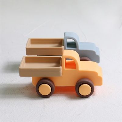 Berkualitas Bayi Silikon Mobil Mainan Berjalan Mobil Silikon Anak-anak Bermain