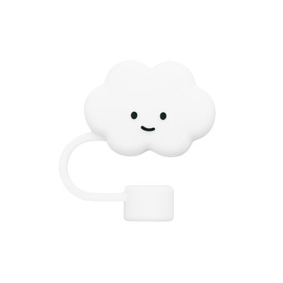 Grosir FULL Silikon Non-Toksik PVC Bebas BPA Bebas Silikon Straw Topper Cloud Cover Sempurna Untuk 6-12mm Straw