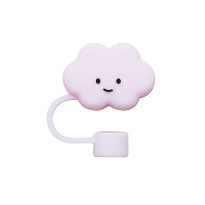 Grosir FULL Silikon Non-Toksik PVC Bebas BPA Bebas Silikon Straw Topper Cloud Cover Sempurna Untuk 6-12mm Straw