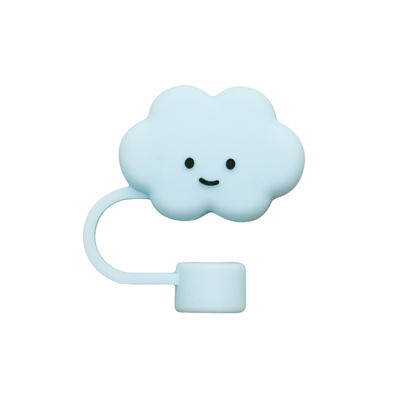 Grosir FULL Silikon Non-Toksik PVC Bebas BPA Bebas Silikon Straw Topper Cloud Cover Sempurna Untuk 6-12mm Straw