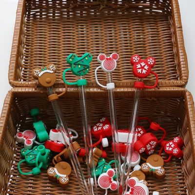 Pabrik Grosir Dan Custom Full Silikon Bpa Free Food Grade Silikon Jerami Topper Caps Untuk Minum Jerami
