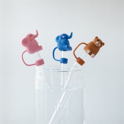 Penutup Straw Silikon Lengkap Dalam Desain 3D Untuk Tumbler Piala Stanley 6-12mm Straw / Sippy