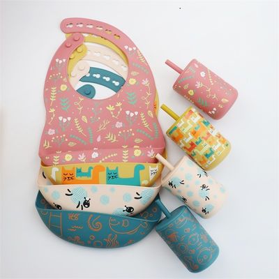 Temperature Resistant Silikon Baby Cup Customisable Printing Logo Anak-anak Minum Silikon Cup