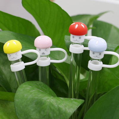 Desain Ruang Jamur Publik yang Disesuaikan 10MM Topper Straw Untuk Piala Tumbler Full Silicone Straw Cover Hats