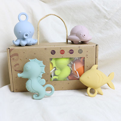 Tutup Straw Silikon Lengkap Dalam Desain 3D Mainan Bayi Silikon Ringan