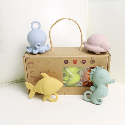 Tutup Straw Silikon Lengkap Dalam Desain 3D Mainan Bayi Silikon Ringan