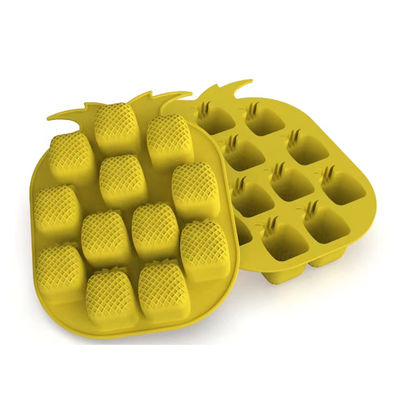Pabrik Custom silikon es cetakan alat es krim karet lembut bpa bebas bentuk yang berbeda es kue silicone cetakan