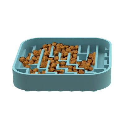 Grosir Bebek-bebek ramah lingkungan Makanan Kucing Anjing Slow Feeder Anti Kencing Kucing Food Bowl Slow Eating Dog Bowl