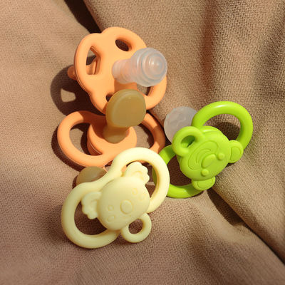 grosir berbagai warna tersedia stok pengiriman cepat bebas BPA bayi gigi menenangkan anak lembut silikon pacifier