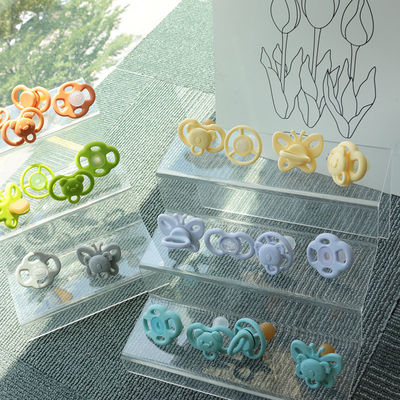 grosir berbagai warna tersedia stok pengiriman cepat bebas BPA bayi gigi menenangkan anak lembut silikon pacifier