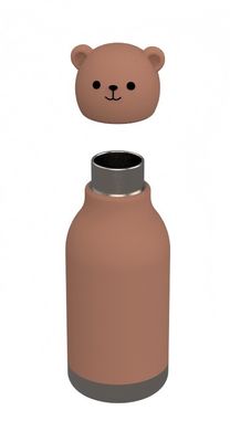 Custom Cartoon LOGO Silicone Thermos Cup Tumbler Replacement Lids Spill Proof Splash Resistant Lids Cover untuk Cup