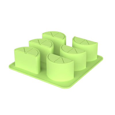 Custom BPA Bebas Bulat Ice Cube Tray Bebas BPA dengan Tutup dan Bin Mudah untuk Melepaskan Ice Mold Cube Mold untuk Bola Es