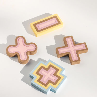 NEW lembut 100% silikon multi-fungsi mainan bayi penjumlahan pengurangan perkalian dan pembagian simbol silikon puzzle set