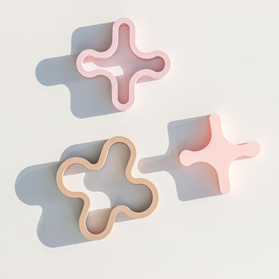 NEW lembut 100% silikon multi-fungsi mainan bayi penjumlahan pengurangan perkalian dan pembagian simbol silikon puzzle set
