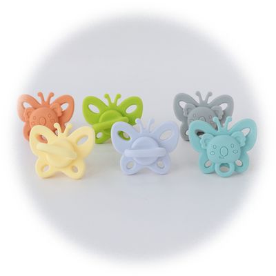 Hot Sell Baby Use Silicone Bibs Pacifier Silicone Pacifier Baby Use Bpa Free Brustwarze Baby Silicone Shape Pacifier