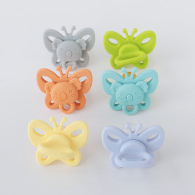 Hot Sell Baby Use Silicone Bibs Pacifier Silicone Pacifier Baby Use Bpa Free Brustwarze Baby Silicone Shape Pacifier