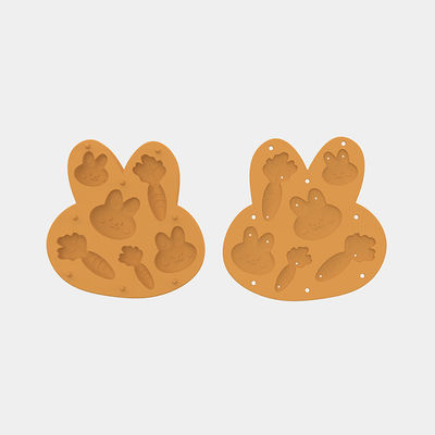 Silikon Baby Fruit Food Feeder Tray Container Ice Cube Tray Maker untuk Makanan Bayi Rumahan Susu Ibu Gigi Popsicle Mold