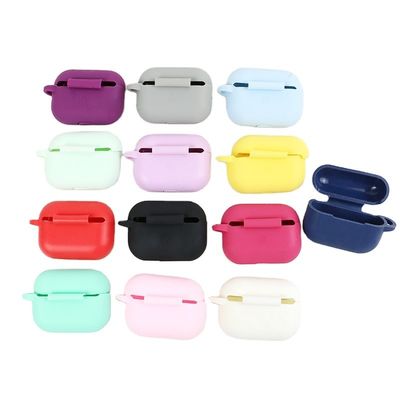 Custom BPA-Free Soft Liquid Silicone Skin Feel Wireless Charger Case untuk Airpod Pro 2 untuk Airpod 3 2025 Cover