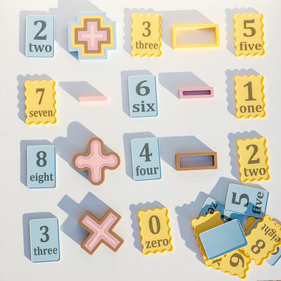 2025 NEW Arrival OEM ODM mainan silikon untuk bayi nomor paket matematika untuk anak-anak set mainan pendidikan