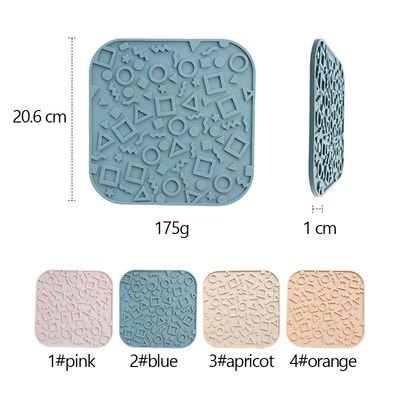 PAISEN Custom Silikon Pet Dog Lick Pad Mat Mudah untuk membersihkan cangkir hisap untuk makan yang sehat dari anjing kucing pet mangkuk feeders